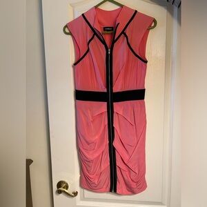 Bebe dress in a bubble gum color